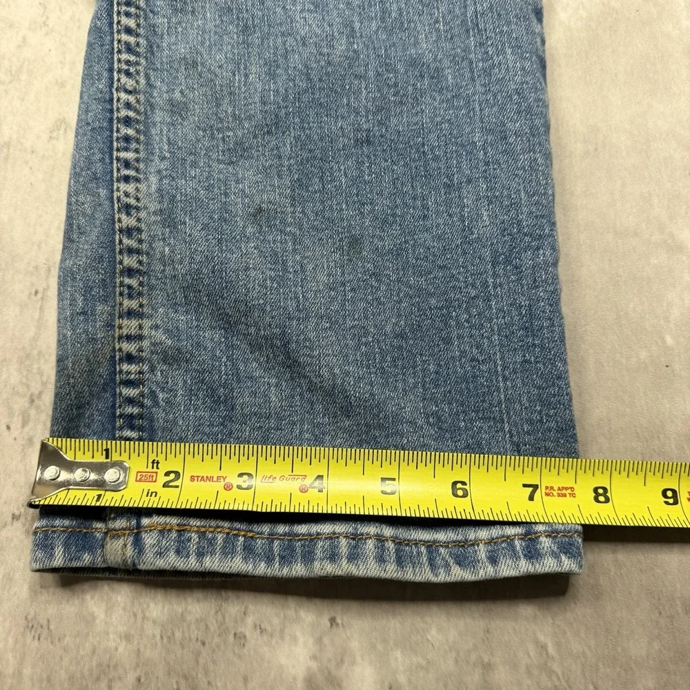 Levis 511 Mens Slim Straight Leg Jeans Blue Dark Wash 36x30 Stretch Work USA